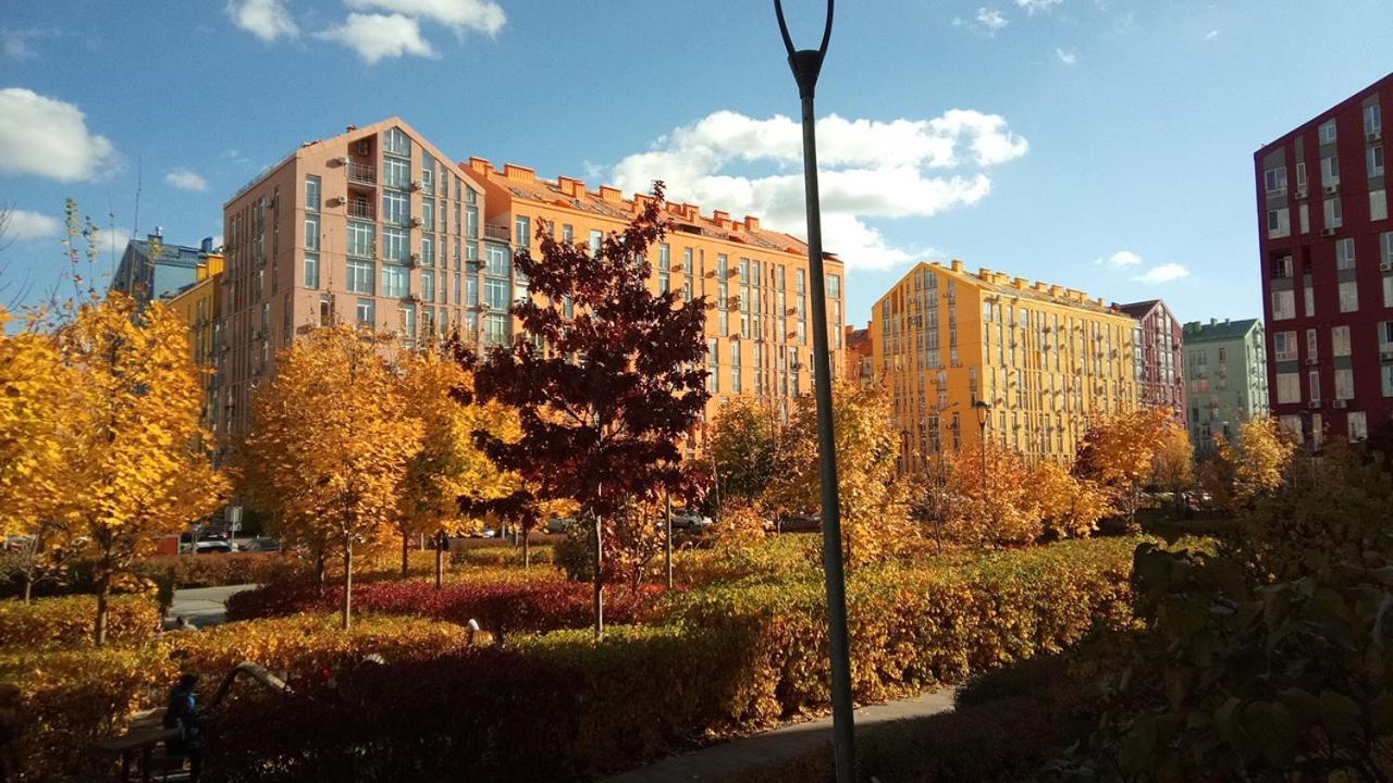 Positive Smile Studio Apartment In The Colorful Comfort Town Residental Complex. Kt-06. Kiev Exterior foto